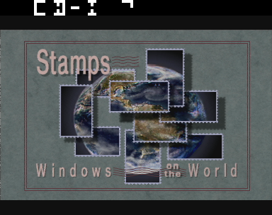 Stamps - Windows on the World Title Screen